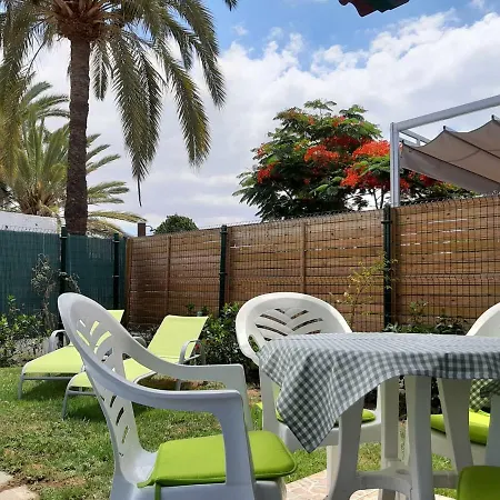 Bungalow With Private Garden Nex To Yumbo Center * Maspalomas (Gran Canaria)